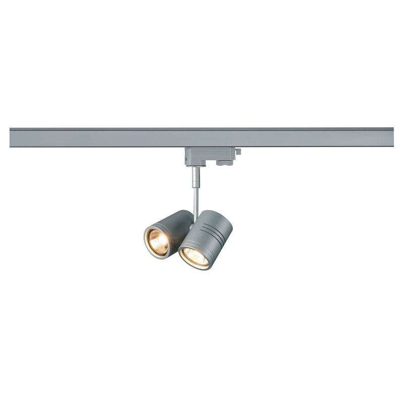 SLV 3-fase LED Rail Armatuur | 2X GU10 Max 50W IP20 | Dimbaar | BIMA