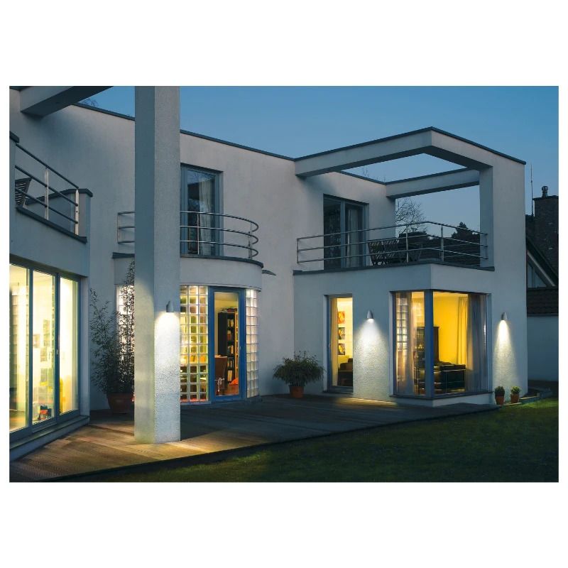 SLV LED Wandlamp | 1X GU10 Max 50W 9 | IP44 Dimbaar Wit
