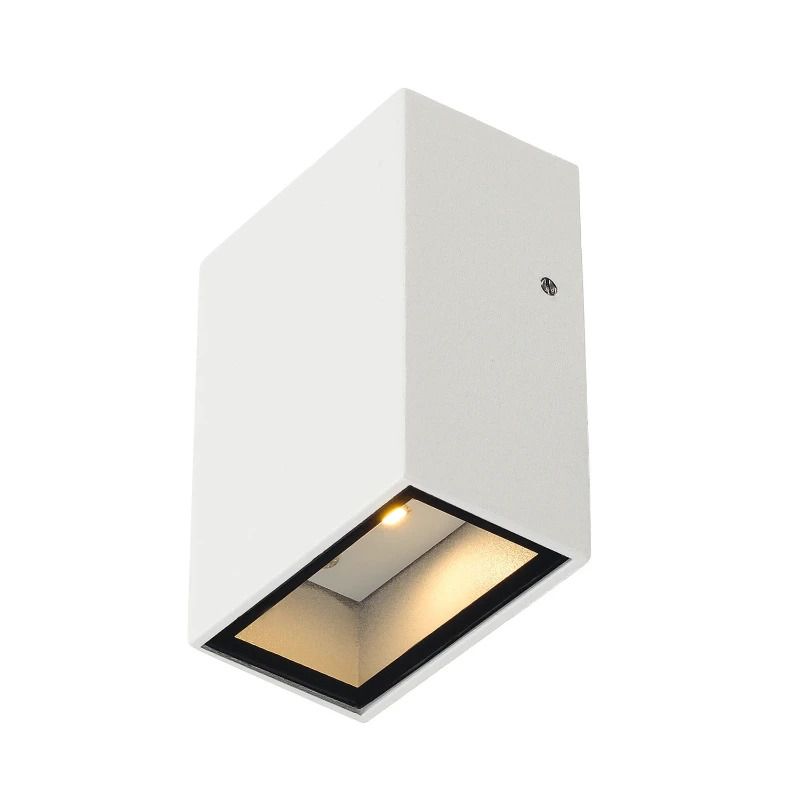 SLV LED Wandlamp | 4.6W 3000K 100lm 830 | IP44 Wit | QUAD