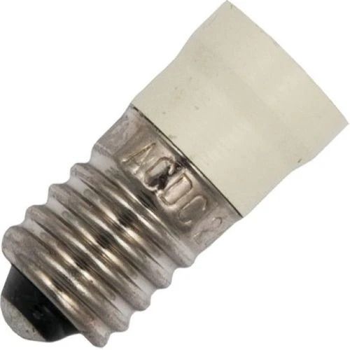 Schiefer E10 LED Lamp | 0.22W 24V 18mA Geel | 10x28mm | 10 stuks