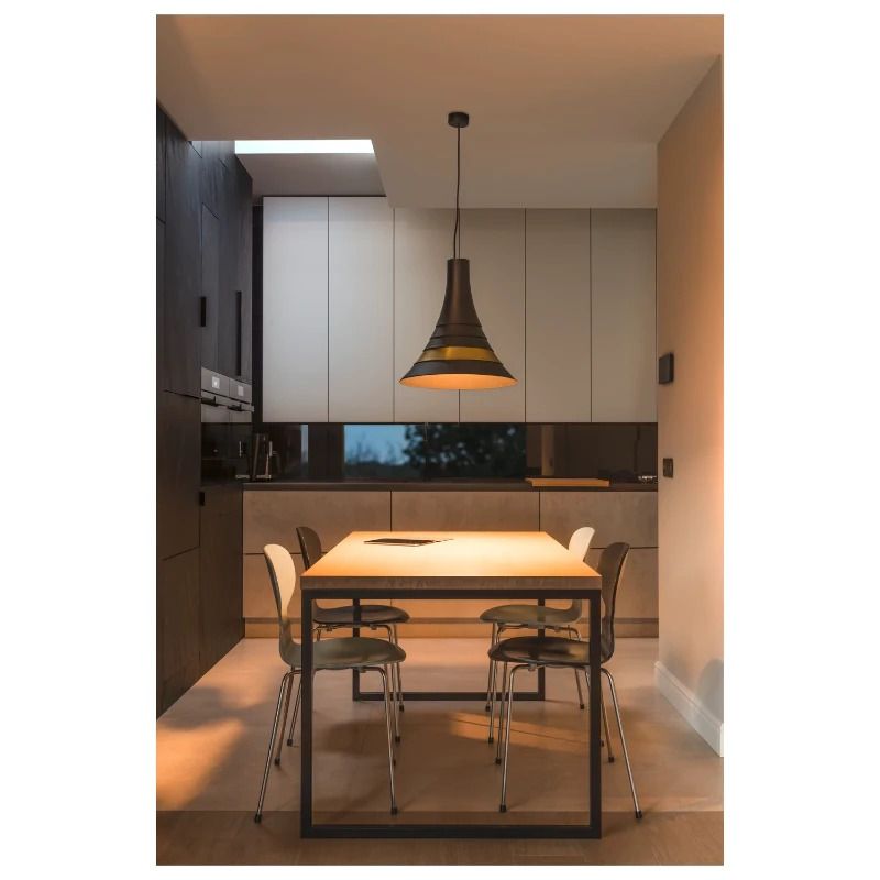 SLV LED Pendelarmatuur | 1X E27 Max 60W | IP20 Dimbaar | BATO