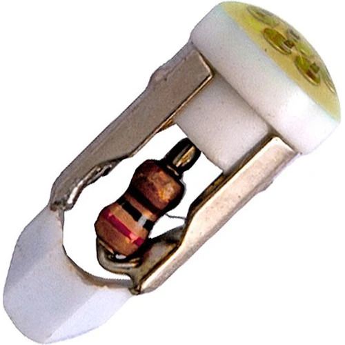 Schiefer T4.5 LED Lamp | 0.38W 24V 17mA Geel | 4.5x16mm | 10 stuks