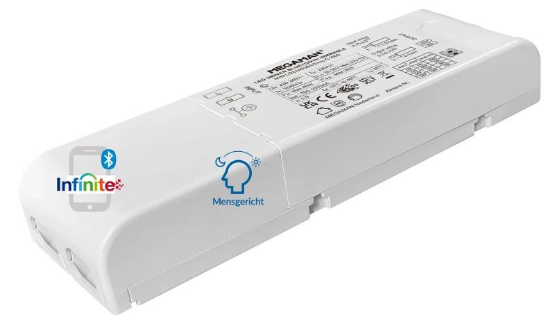 Megaman LED Driver | 700mA/1000mA 25W/36W 30V/36V | Dimbaar IP20 | MM11813