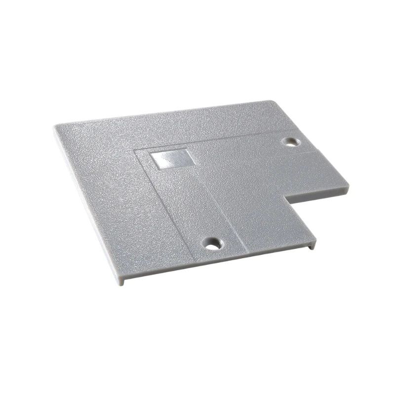 Powergear Onderdeel | 3-fasen rails L Connectorafdekking Grijs | PRO-R435-S