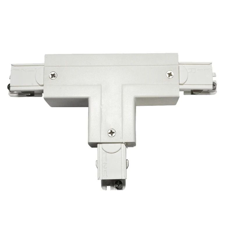 Powergear Onderdeel | 3-fasen rails Gedraaide T-connector L1-> L2 Wit | PRO-M436L-W