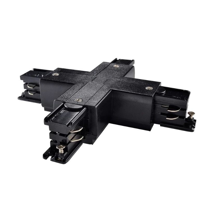 Powergear Onderdeel | 3-fasen rails X Connector DALI 1 Circuit Zwart | PRO-D437-B
