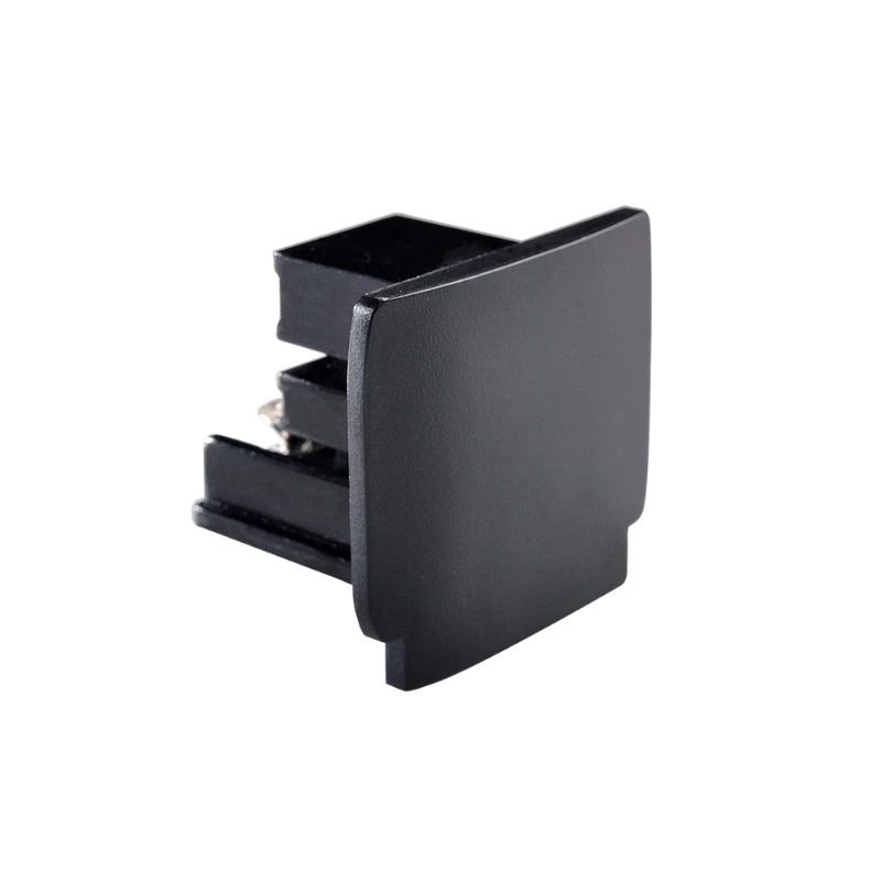 Powergear Onderdeel | 3-fasen rails Eindkap Zwart | PRO-0432-B