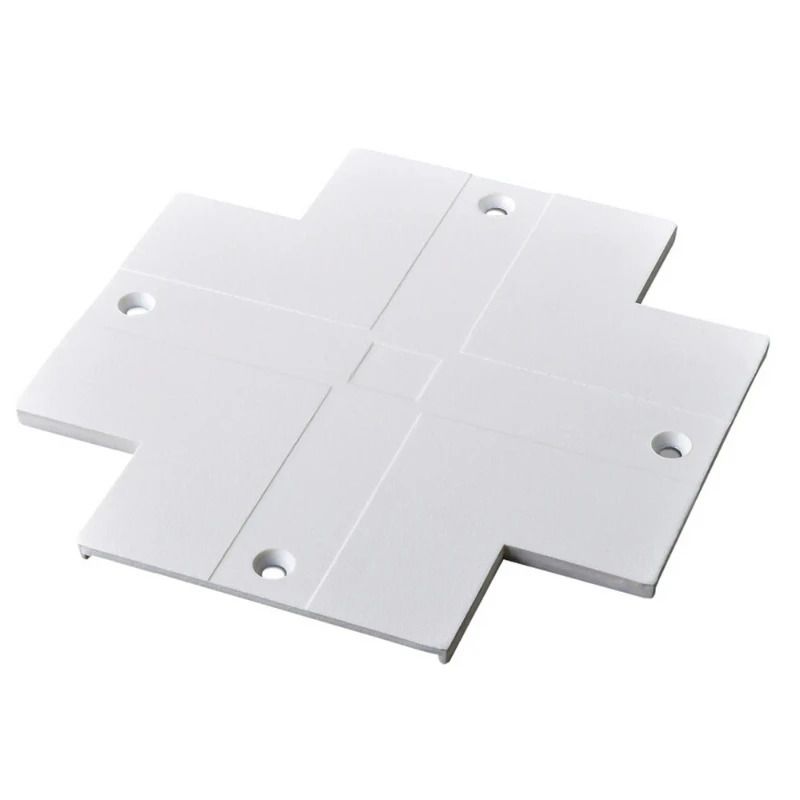 Powergear Onderdeel | 3-fasen rails X Connectorafdekking Grijs | PRO-R437-S