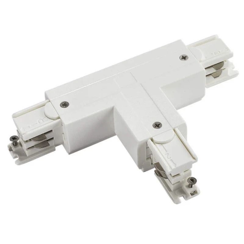 Powergear Onderdeel | 3-fasen rails T Connector Rechts 1 DALI 1 Circuit Wit | PRO-D436 R1-W