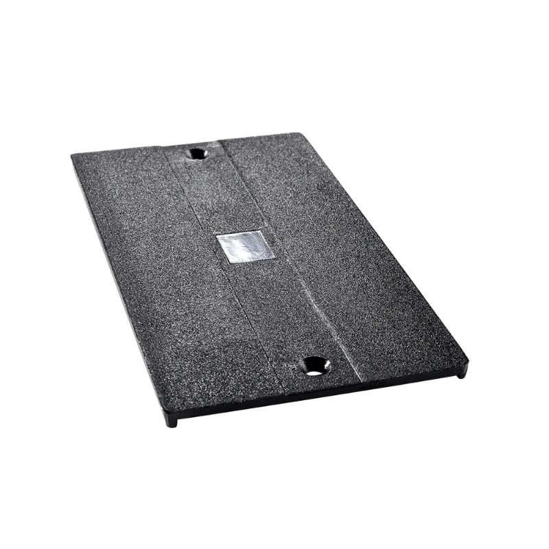 Powergear Onderdeel | 3-fasen rails Middelsteconnectorafdekking Zwart | PRO-R434-B