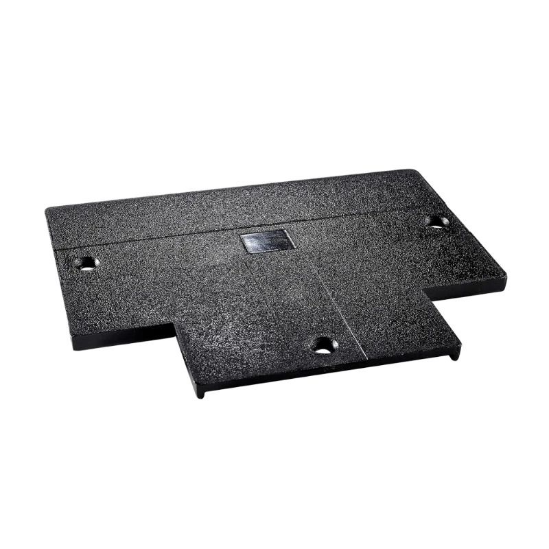 Powergear Onderdeel | 3-fasen rails T Connectorafdekking Zwart | PRO-R436-B
