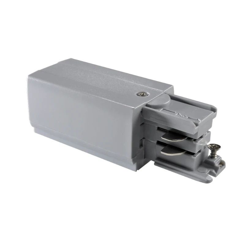 Powergear Onderdeel | 3-fasen rails Connector Links DALI 1 Circuit Grijs | PRO-D431 L-S