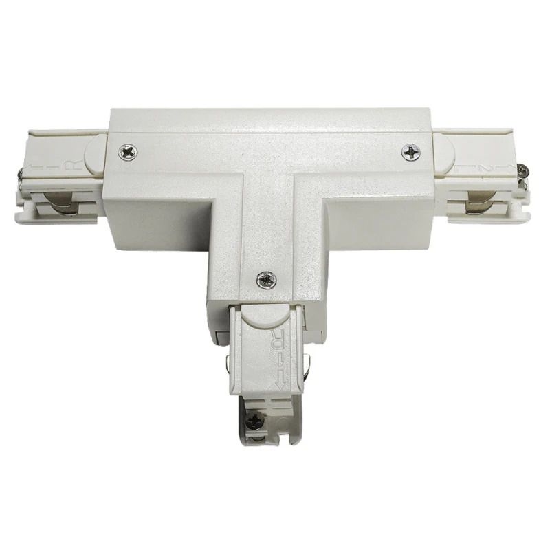 Powergear Onderdeel | 3-fasen rails Gedraaide T-connector L1-> L2 Wit | PRO-M436R-W