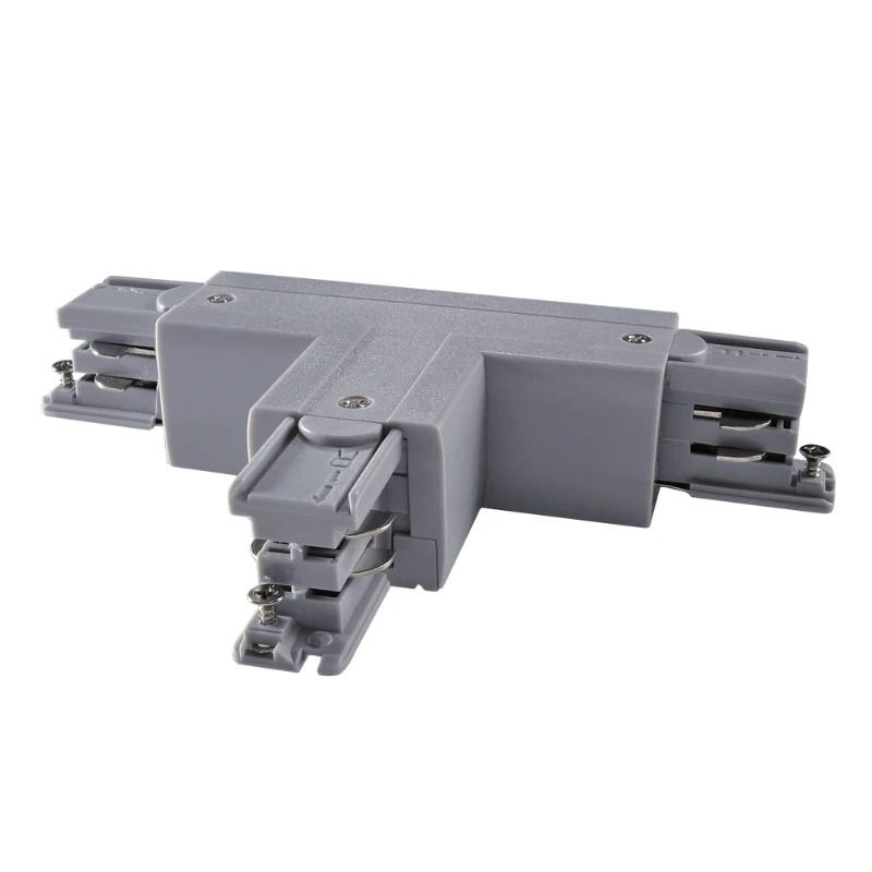 Powergear Onderdeel | 3-fasen rails Gedraaide T-connector L1-> L2 Grijs | PRO-M436L-S