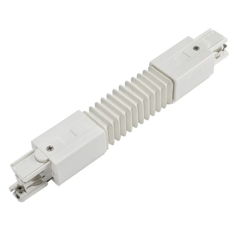 Powergear Onderdeel | 3-fasen rails Flexibele connector Wit | PRO-0439-W