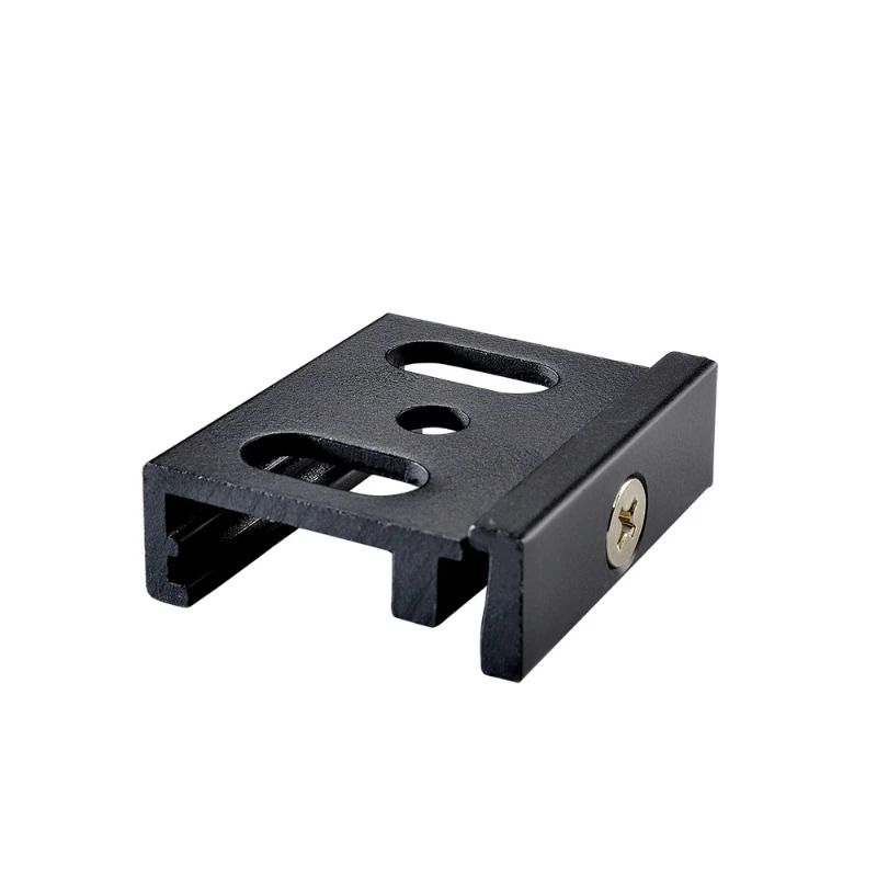 Powergear Onderdeel | 3-fasen rails Bevestigingsklem Zwart | PRO-04SK-B