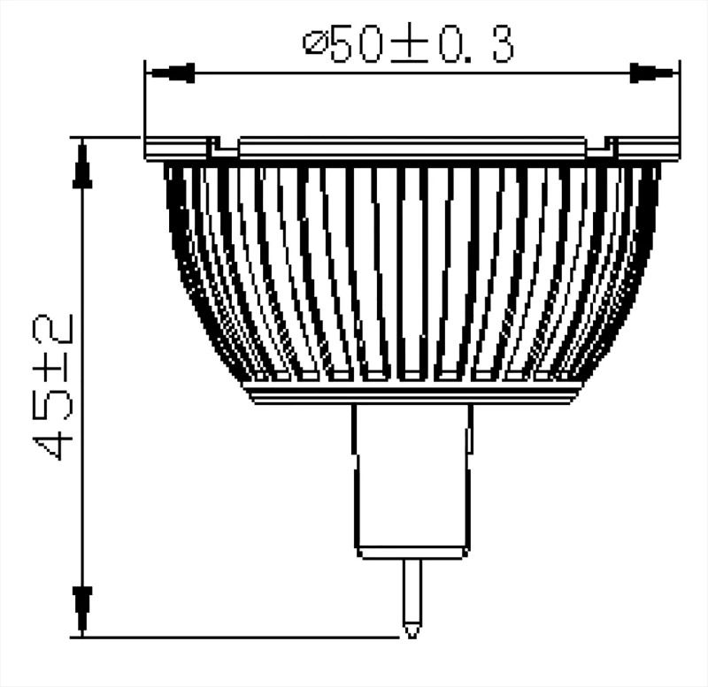 10x Megaman GU5.3 LED Kaarslamp | 6W 1800K/3000K 18V | 918/930 36° Ø50mm Dimbaar | MM09918