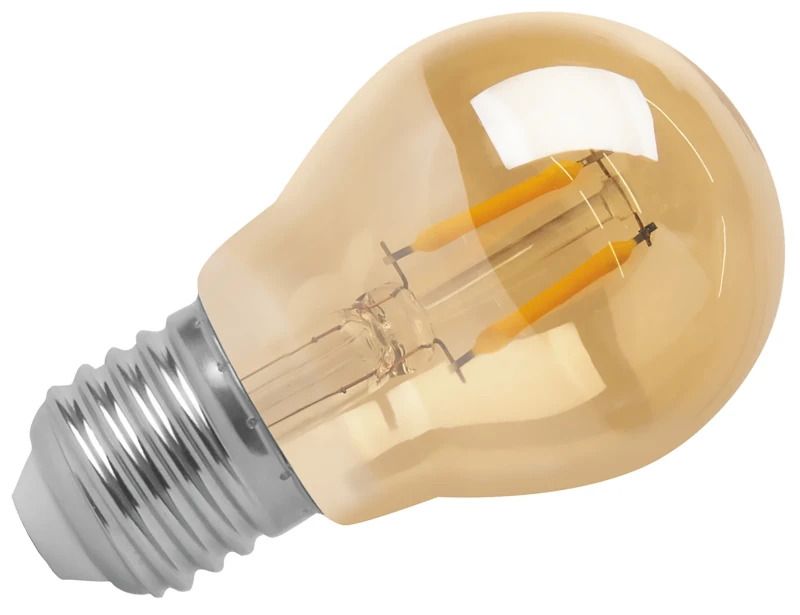 Megaman E27 LED Kaarslamp | 1W Amber 220V/240V | 820 | MM10020
