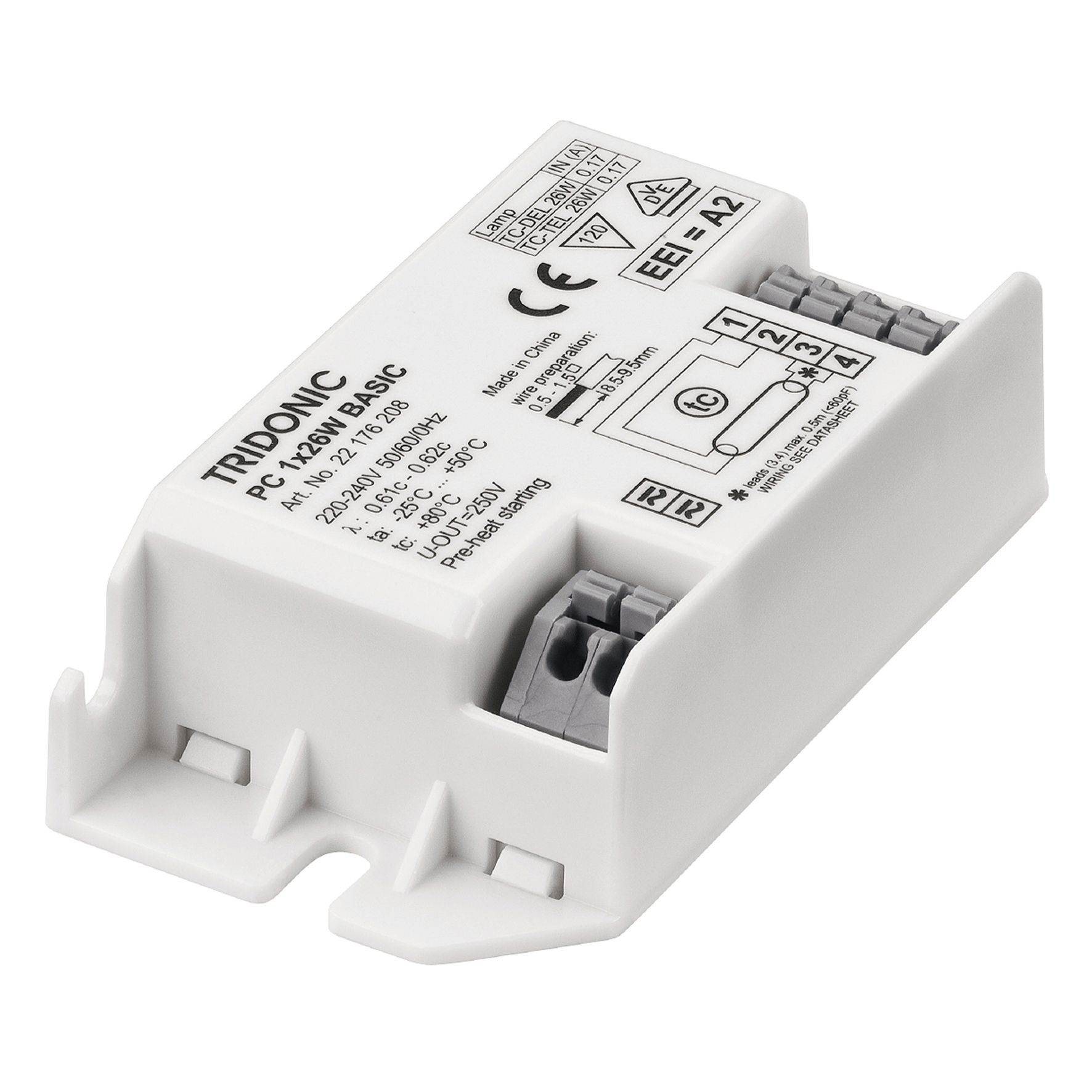 Tridonic 22176208 PC BASIC PC BASIC 1x26W PC BASIC 1x26W