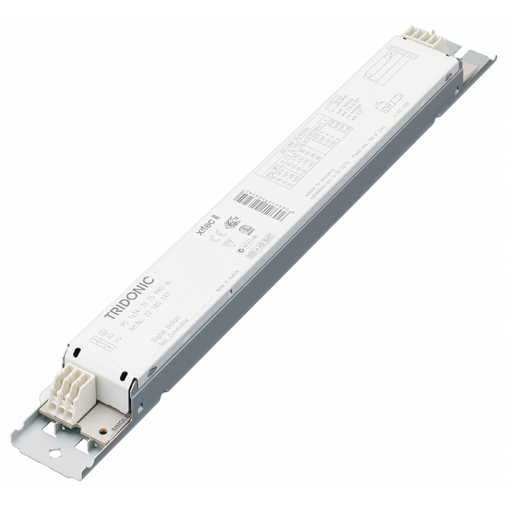 Tridonic 22185286 PC PRO TCL PC PRO 2x55 TCL PC PRO 2x55 TCL lp