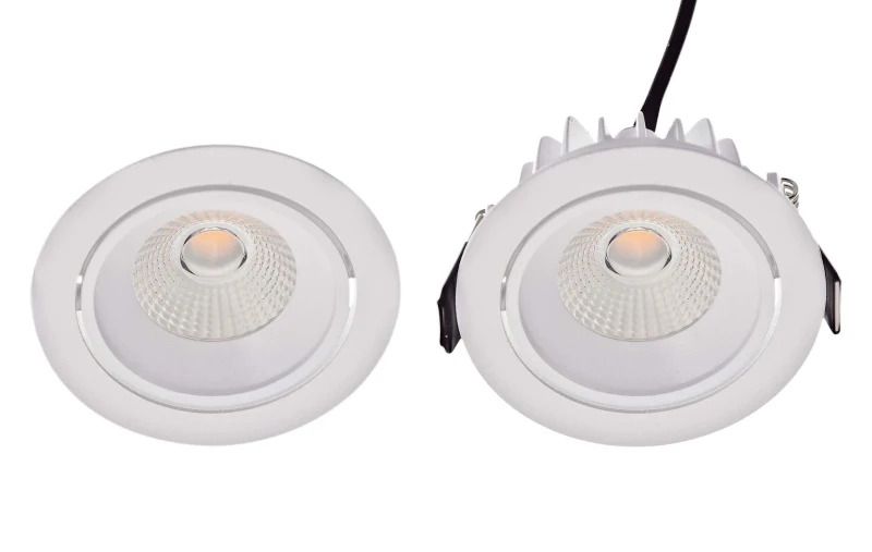 MacBright LED Inbouwspot Ø83mm | 10W 2700K 850Lm | IP44 | LED-Spot Round