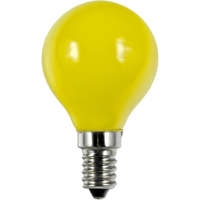 SPL E14 LED Kogellamp | 1W Geel 220V/240V | 360°