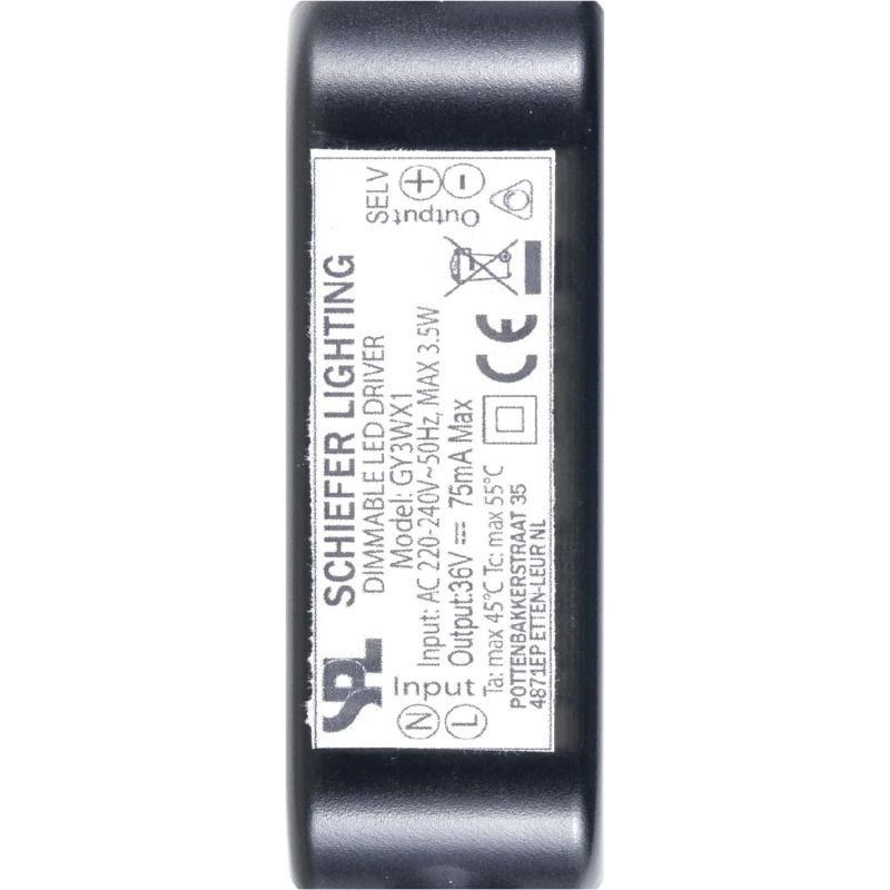 SPL GU4 MR8 LED Spot | 3W 2700K 36V 927 | 35° Ø25mm Dimbaar