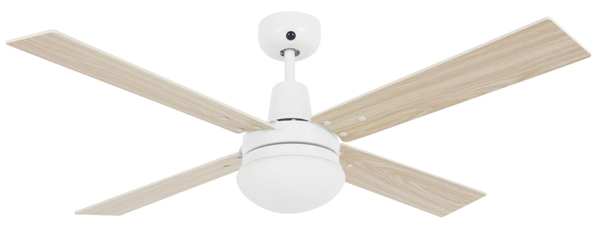 Beacon Lucci Air Quest II Indoor Plafondventilator 122CM Wit (Met Omkeerbare Bladen)