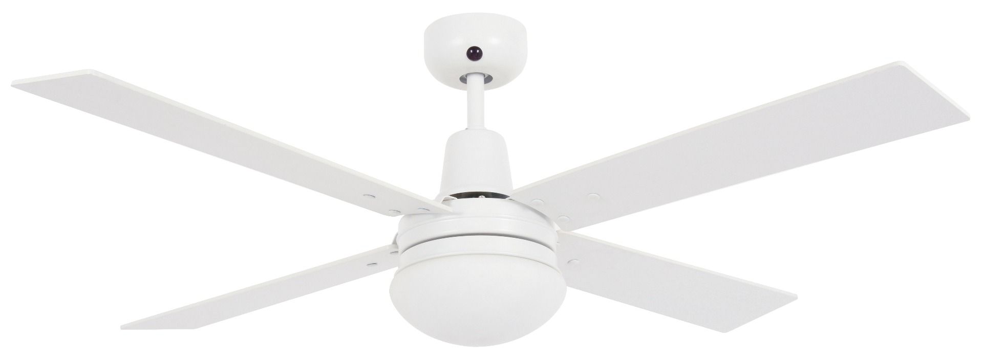 Beacon Lucci Air Quest II Indoor Plafondventilator 122CM Wit (Met Omkeerbare Bladen)