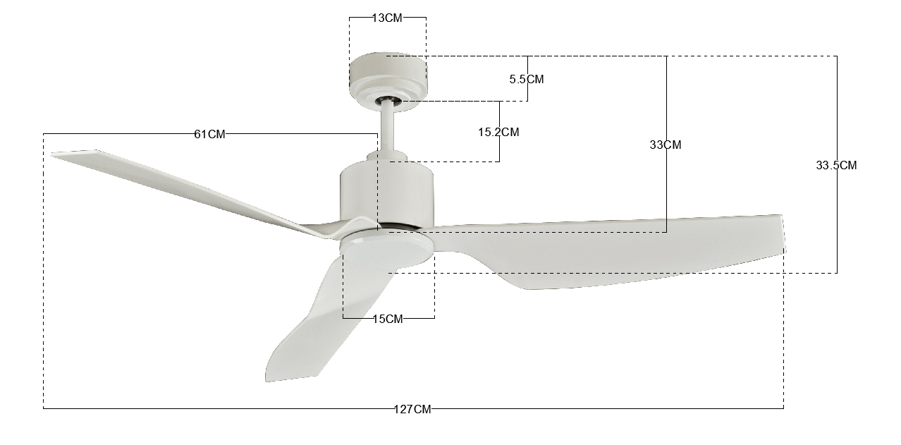 Beacon Lucci Air Airfusion Climate II Indoor Plafondventilator 127CM DC Wit 210528