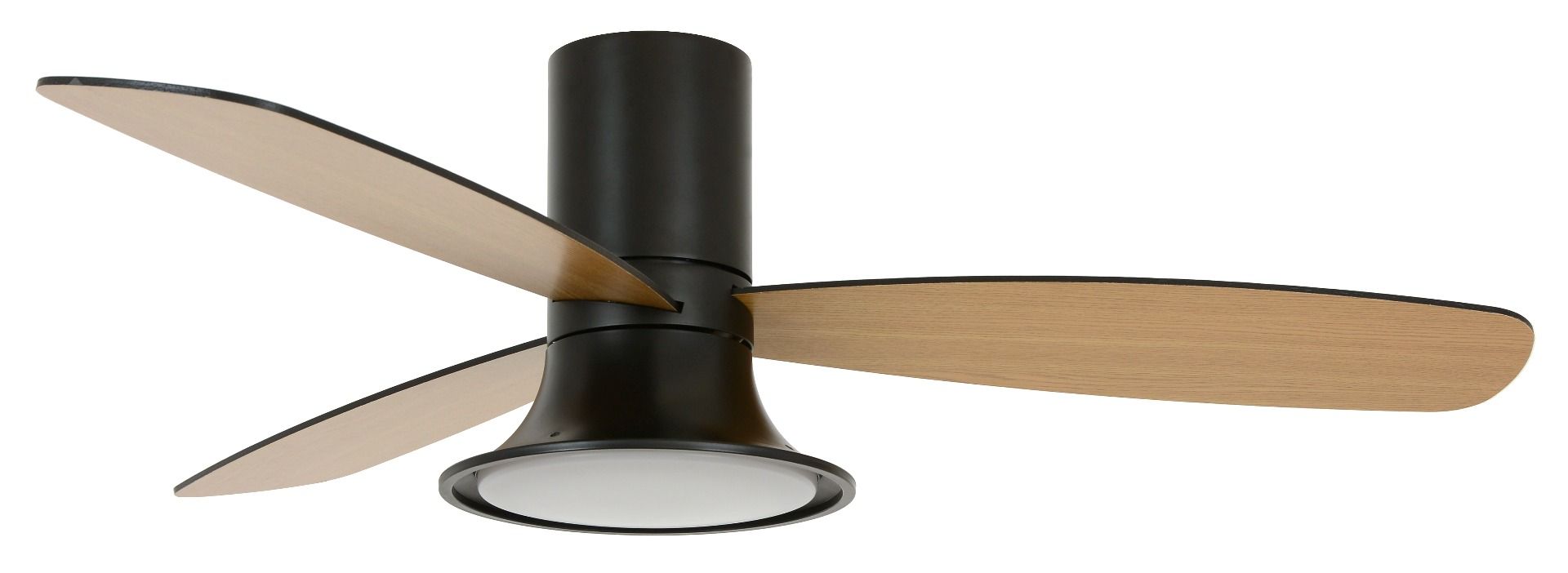 Beacon Lucci Air Flusso Indoor Plafondventilator 132CM Zwart (Incl. Verlichting) 210662