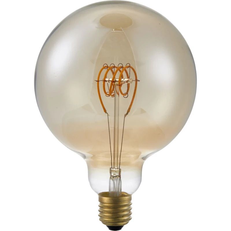 SPL E27 LED Globelamp | 4.5W Goud 2200K 220V/240V 922 | 360° Dimbaar