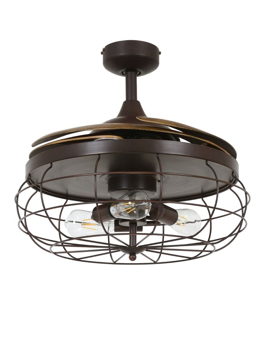 Beacon Fanaway Fanaway Industri Indoor Plafondventilator 121CM Brons (Incl. Verlichting)