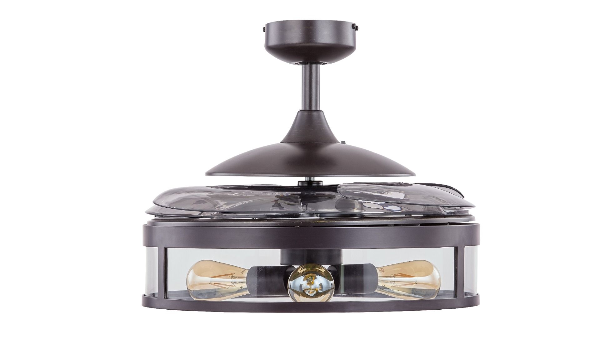 Beacon Fanaway Fanaway Classic Indoor Plafondventilator 122CM Antiek Zwart (Incl. Verlichting)