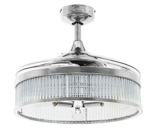 Beacon Fanaway Fanaway Corbelle Indoor Plafondventilator 121CM Chroom (Incl. Verlichting) 212929