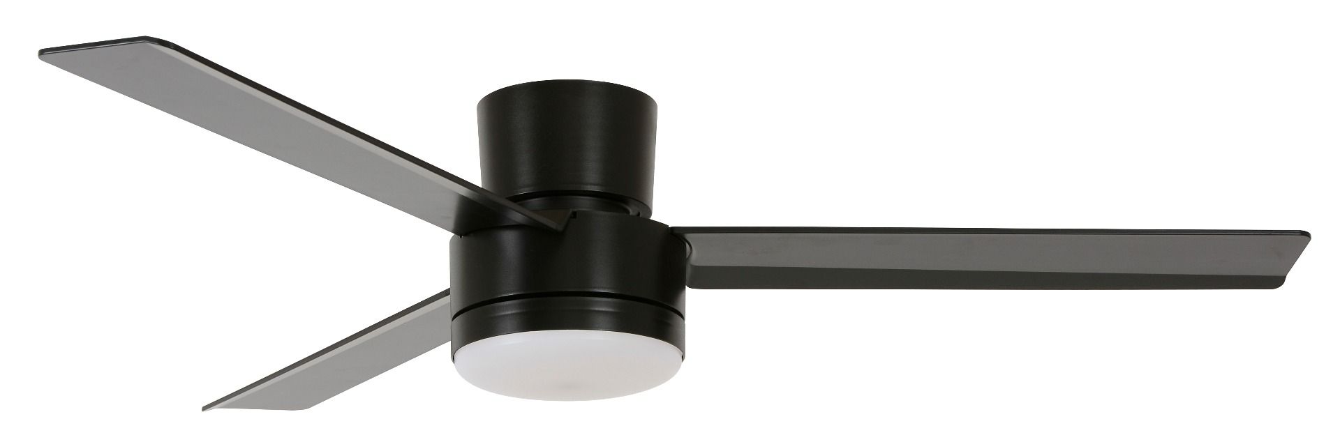 Beacon Bayside Lagoon Outdoor Plafondventilator 132CM Zwart (Incl. Lamp / Low Ceiling)
