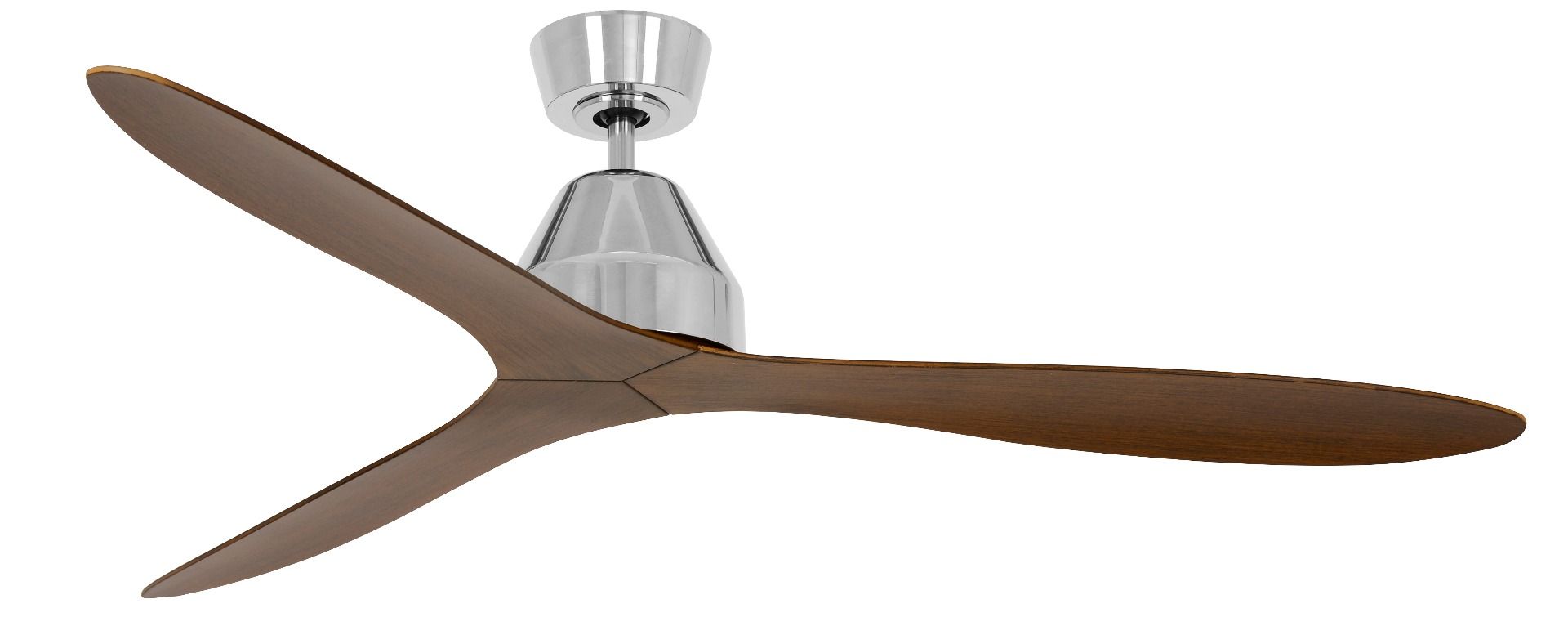 Beacon Lucci Air Whitehaven Indoor Plafondventilator 143CM Geborsteld Chroom