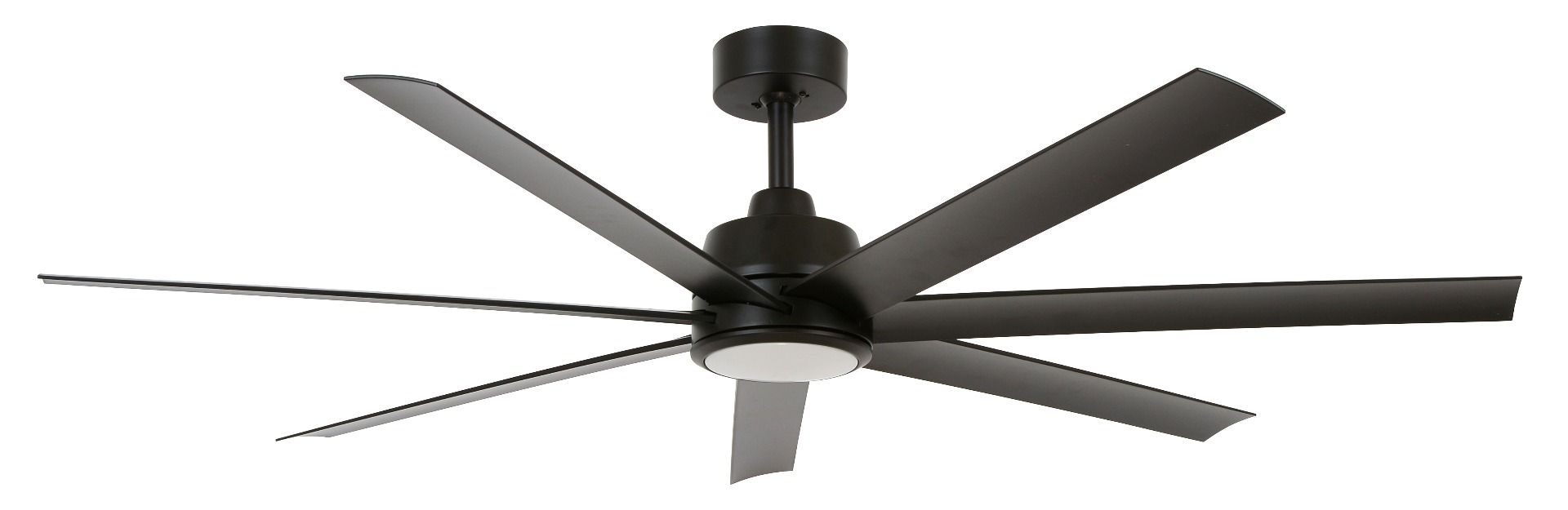 Beacon Lucci Air Atlanta Outdoor Plafondventilator 142CM Mat Zwart (Incl. Verlichting)