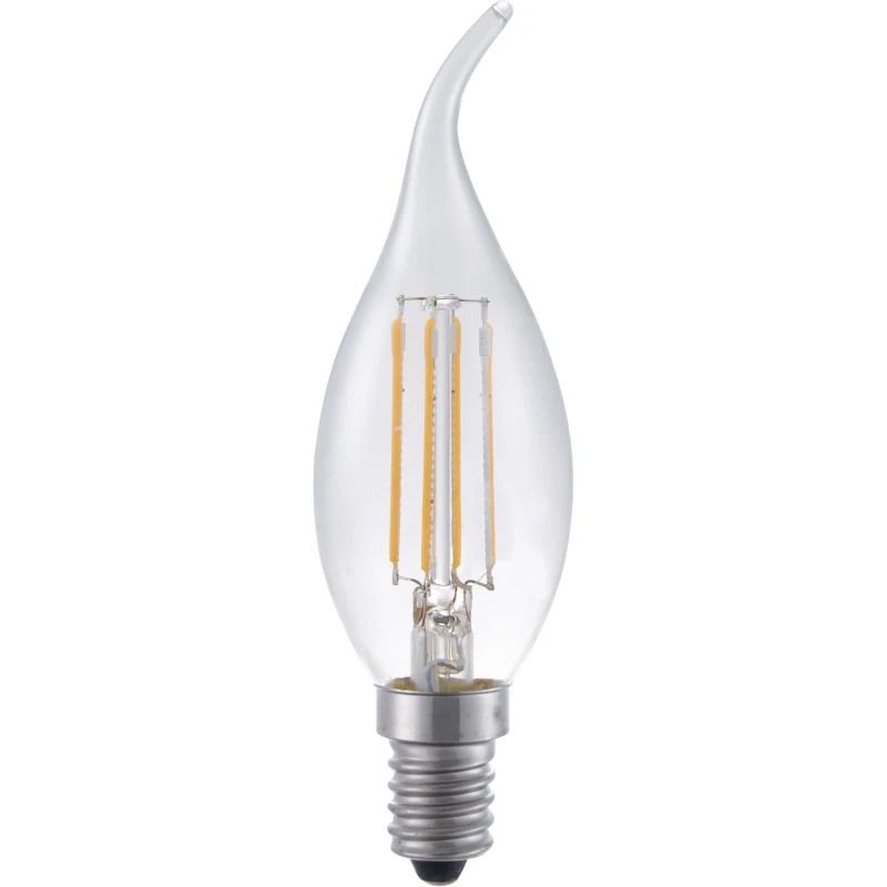 SPL E14 LED Kaarslamp | 4W 2100K 230V 821 | 360° Dimbaar