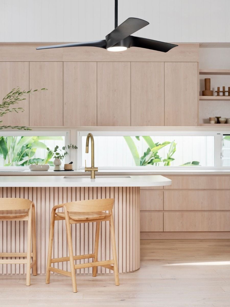 Beacon Lucci Air Line Plafondventilator 132CM Zwart 213358