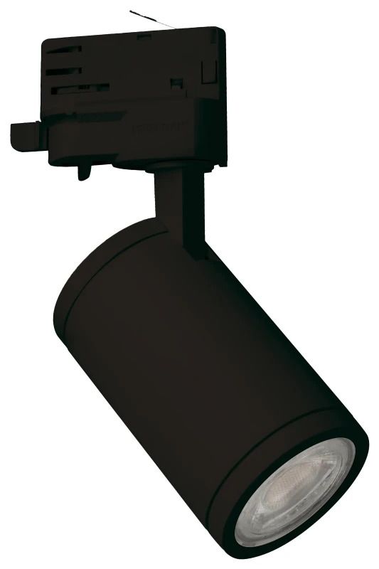 Megaman LED 3-fase spot | 1X GU10 Max 0W/8W  | IP20 Zwart