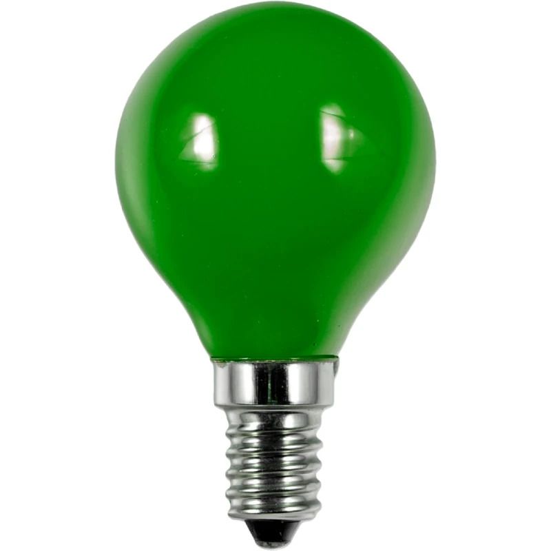 SPL E14 LED Kogellamp | 1W Groen 220V/240V | 360°