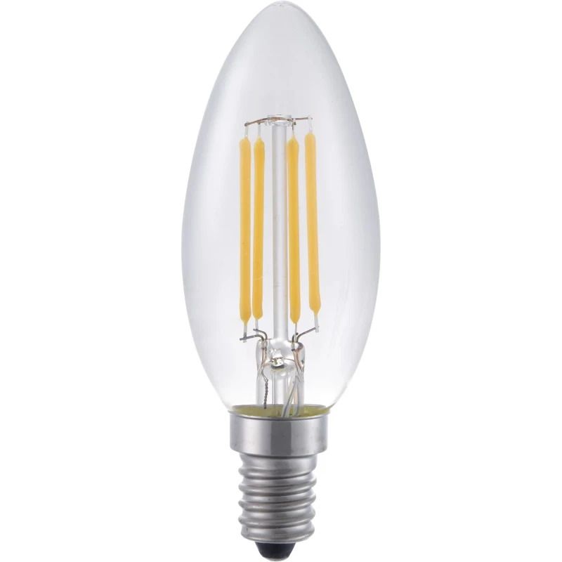 SPL E14 LED Kaarslamp | 4W 2500K 220V/240V 925 | 360° Dimbaar
