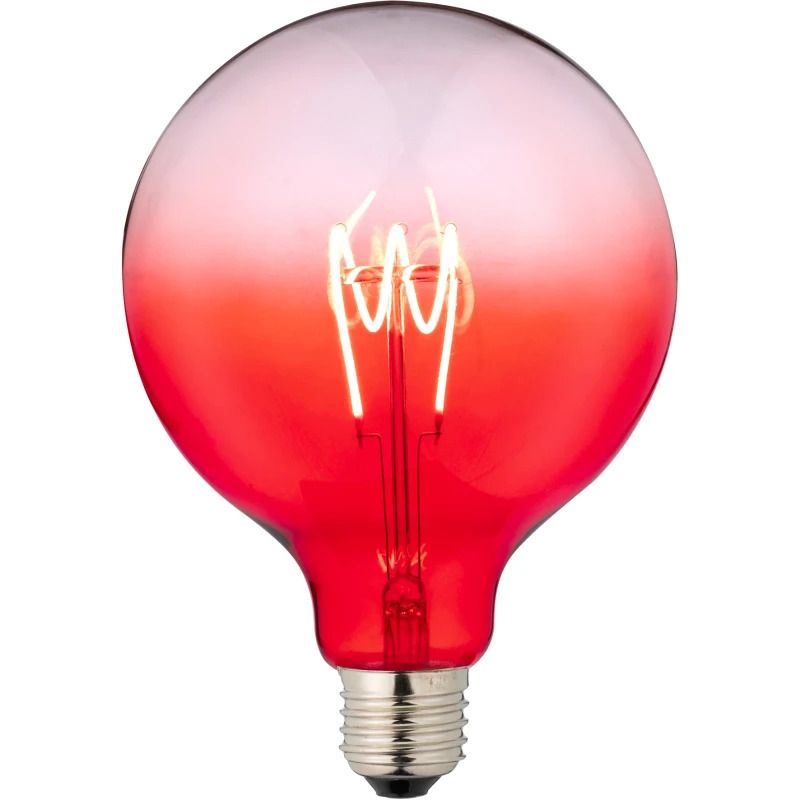 SPL E27 LED Globelamp | 4W Rood 220V/240V 9 | 360° Dimbaar