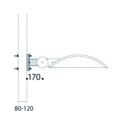 Performance in Lighting | KYRO AO406/1-02 MASTSTEUN ENKEL-Thermisch verzinkt stalen supports voo | 14081902