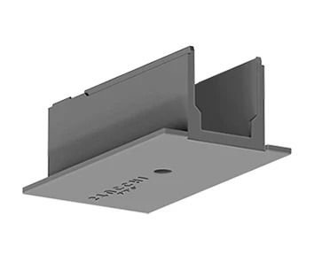 Performance in Lighting Onderdeel | OTR RECESS COV FOR END FEED S-9001-R/6-W-Afdekking voor eindvoeding in | 310674