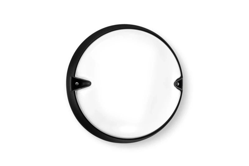 Performance in Lighting LED Opbouwarmatuur Ø248mm | 1X E27 Max 21W  | IP55 Zwart