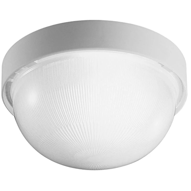 Performance in Lighting LED Opbouwarmatuur Ø215mm | 1X E27 Max 60W  | IP43 Wit