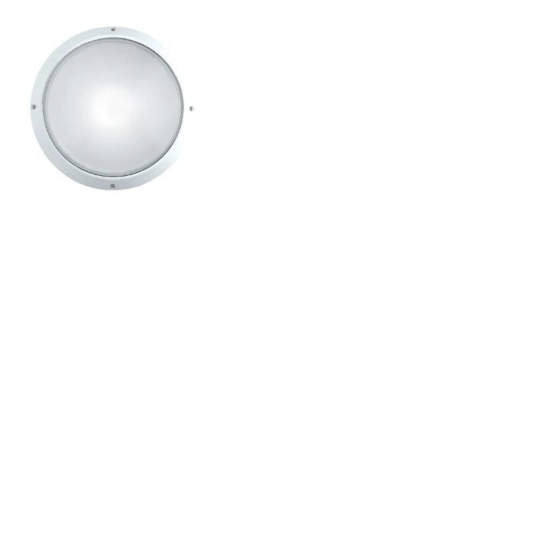 Performance in Lighting LED Armatuur Ø266mm | 1X E27 Max 75W  | IP54 Wit