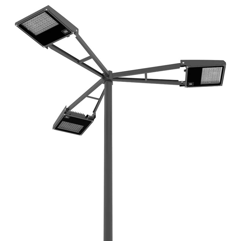 Performance in Lighting | SQUARE+2 PAALTOPBEUGEL TRIPPEL 120° A0363/3-96 Ø60-76MM | 14111696